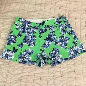 J Crew Photo Floral dressy shorts 00